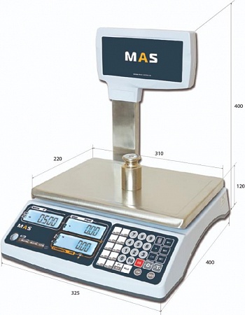 Торговые весы MASter MR1P